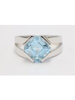 Ring with Blue Topaz