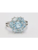 Ring met Blauwe Topaas