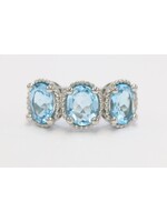 Ring with Blue Topaz