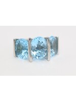 Ring met Blauwe Topaas