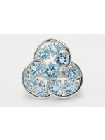 Ring with Blue Topaz