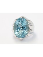 Ring with Blue Topaz