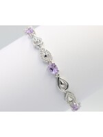 Bracelet with Amethysts