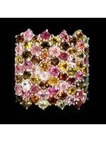 Anello con Tormaline