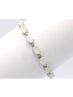 Armband bezet met Maansteen