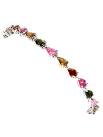 Armband met multi kluer Toermalijnen