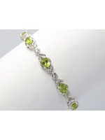 Bracelet with Peridots