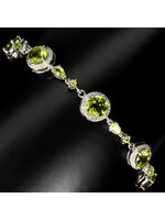 Bracelet with Peridots