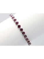 Armband met Rhodolieten