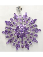 Pendant with Amethysts