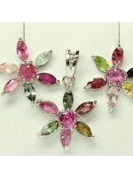Set Multi-Color Tourmaline