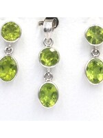 Set met Peridot