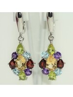 Boucles d'oreilles avec Gemstones