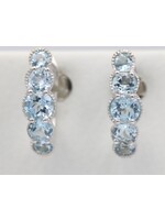 Blue Topaz Earrings