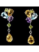 Boucles d'oreilles avec Gemstones