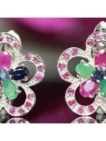 Boucles d'oreilles avec Gemstones