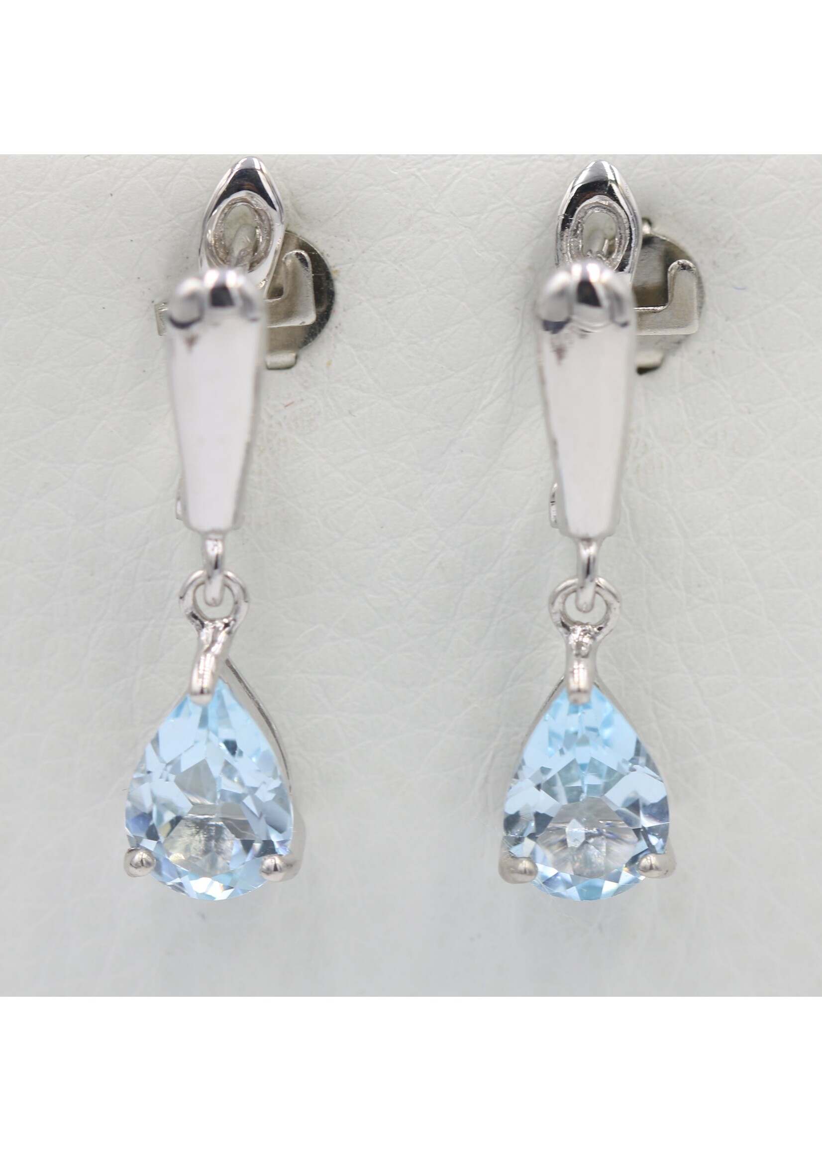 Blue Topaz Earrings