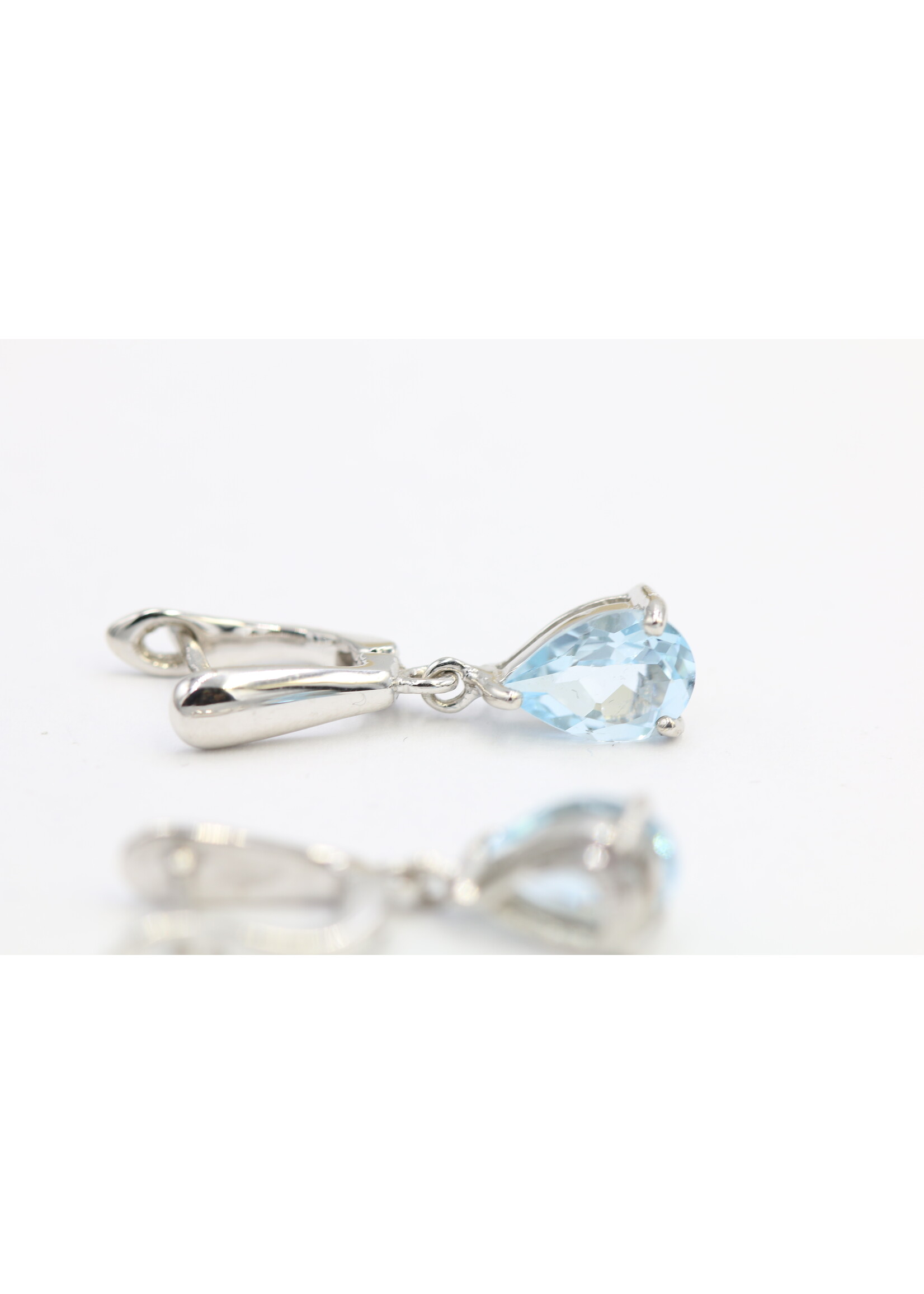Blue Topaz Earrings