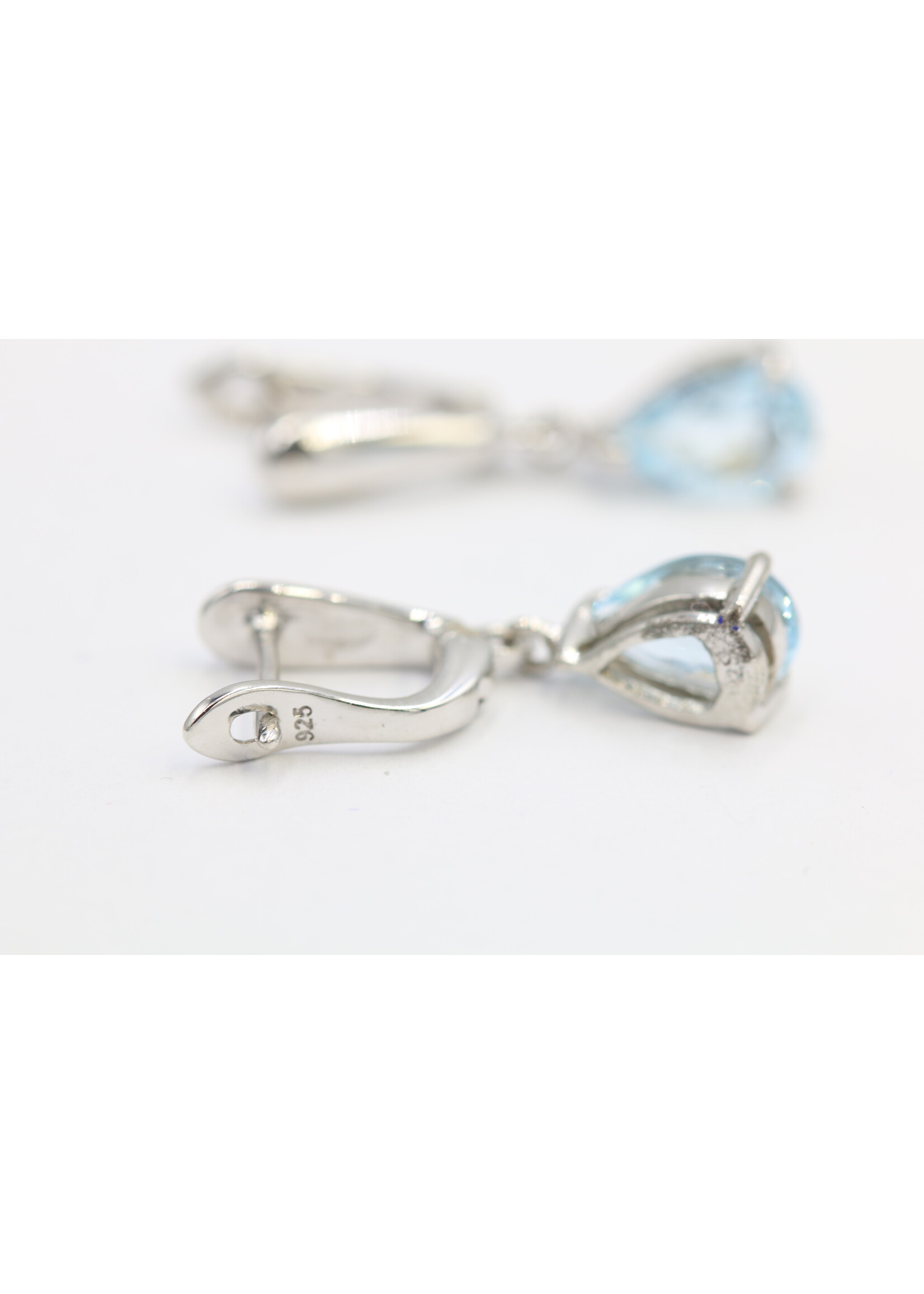 Blue Topaz Earrings