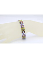 Bracelet with Multi-colored gemstones