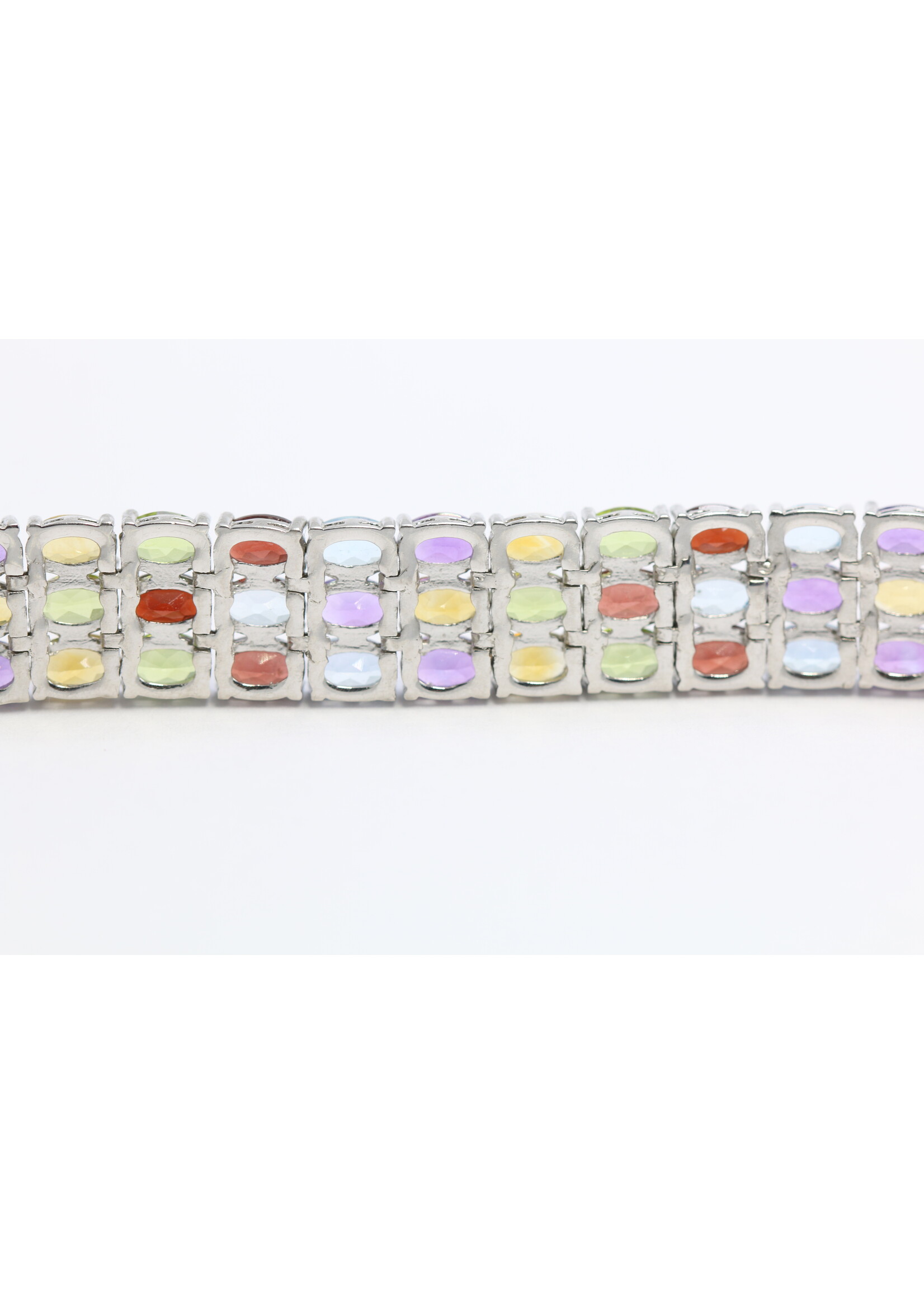 Bracciale con pietre preziose Multicolor