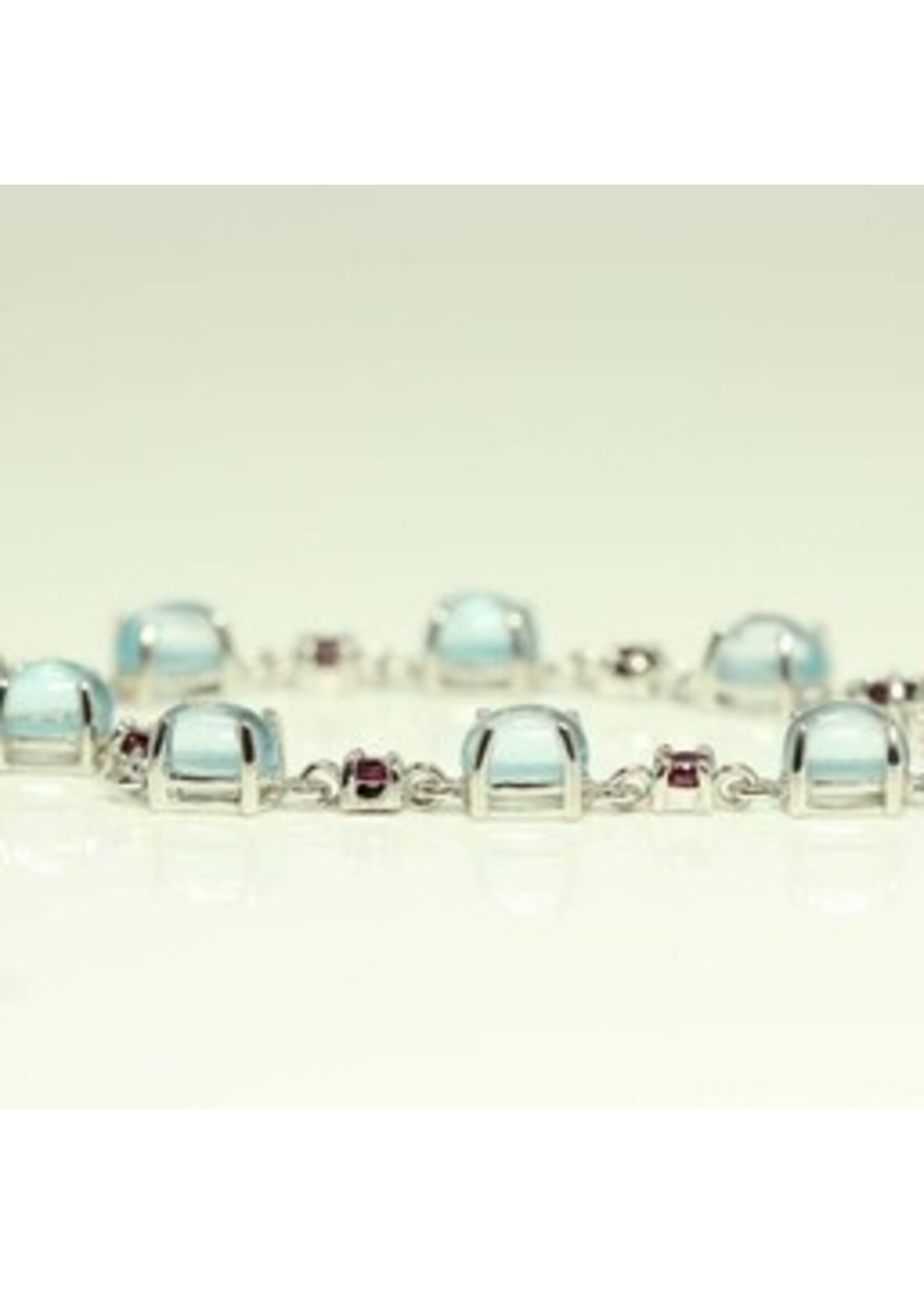 Armband met Maandtseen en Tourmaline