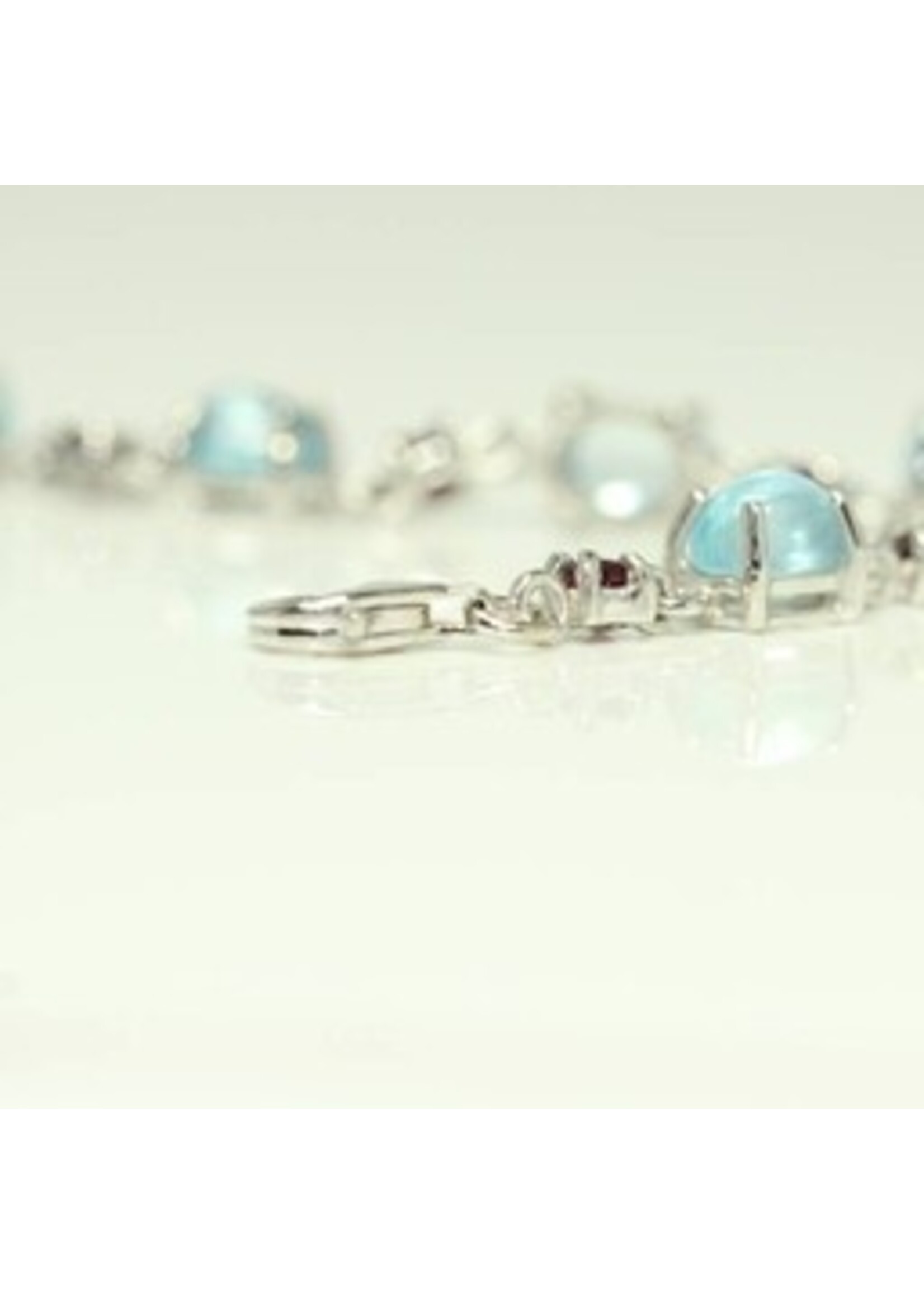 Bracciale con Moonstone e tormalina