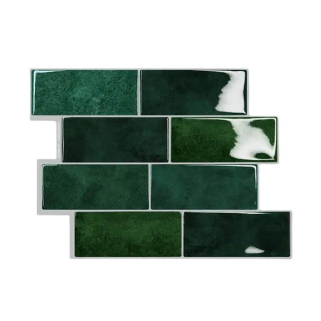 PLAK® Zelfklevende steenstrips - Matonne Verde 21x29 cm