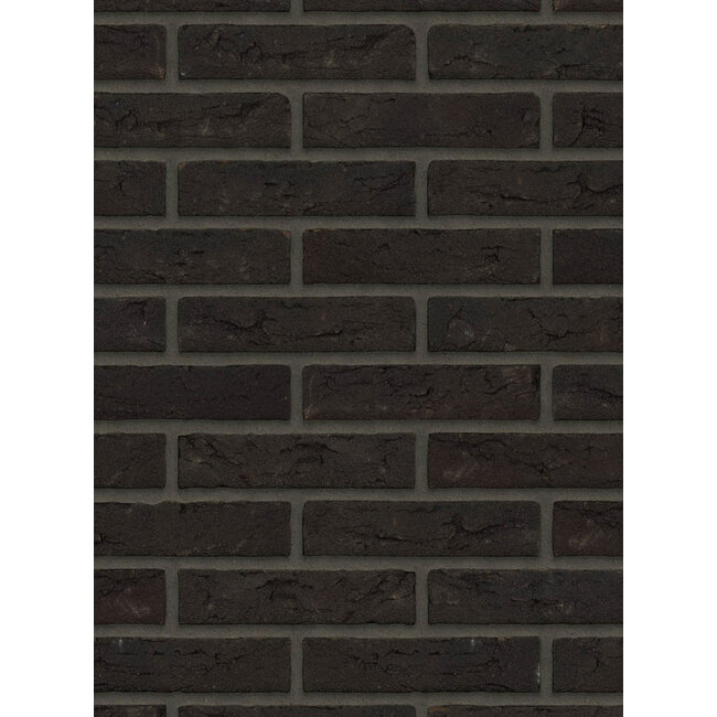 Antraciet baksteenstrip WF 21x5 cm - per m²