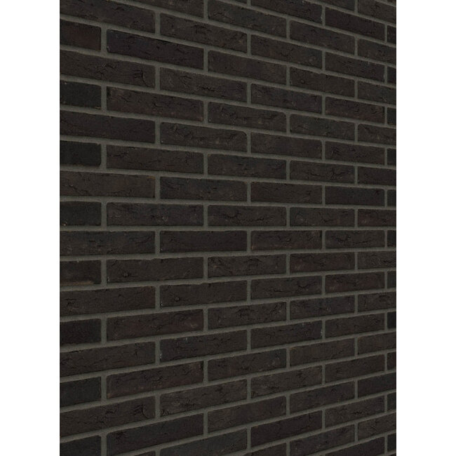 Antraciet baksteenstrip WF 21x5 cm - per m²