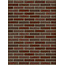Bommels bont redux baksteenstrip HV/WF 21x5 cm    - per m²