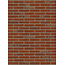 Engels bont baksteenstrip HV/WF 21x5 cm - per m²