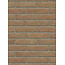 Brons baksteenstrip VB/WF 21x5 cm