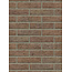 Maasbruin baksteenstrip HV/WF 21x5 cm - per m²