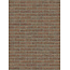 Maasbruin baksteenstrip HV/WF 21x5 cm - per m²