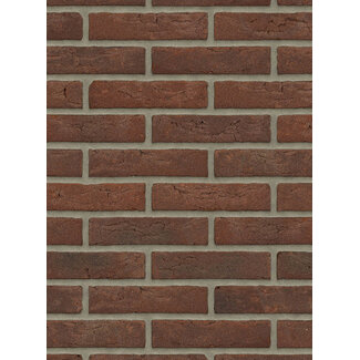 Paars rustiek baksteenstrip HV/WF 21x5 cm