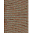 Maasbruin baksteenstrip VB/WF 21x5 cm - per m2