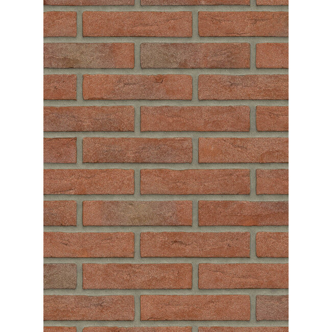 Roodpaars baksteenstrip HV/WF 21x5 cm  - per m²