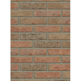 Roodpaars redux baksteenstrip HV/WF 21x5 cm