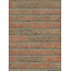 Roodpaars redux baksteenstrip HV/WF 21x5 cm - per m²