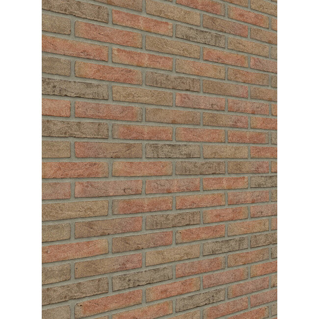 Roodpaars redux baksteenstrip HV/WF 21x5 cm - per m²