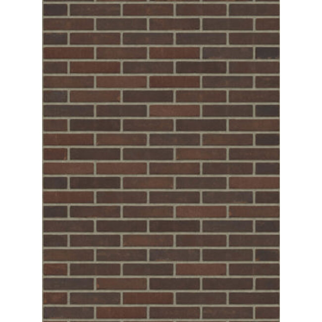 Paars Rustiek baksteenstrip VB/WF 21x5 cm