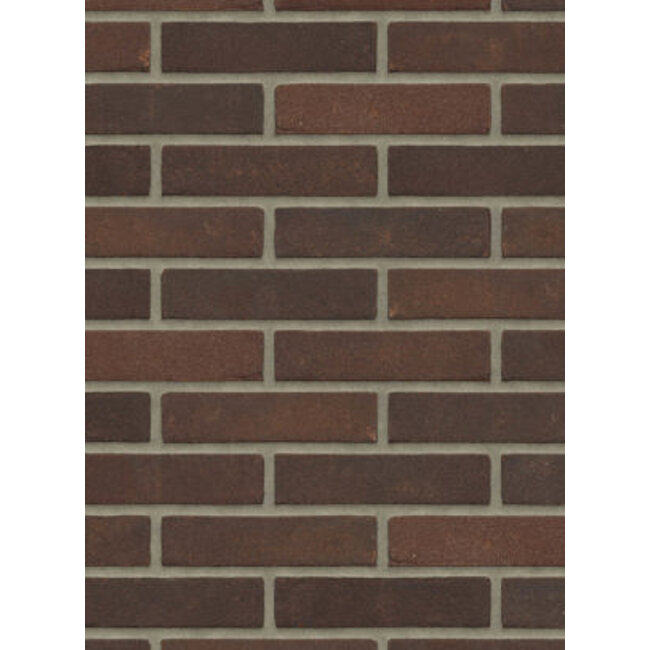Paars Rustiek baksteenstrip VB/WF 21x5 cm