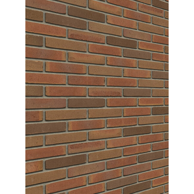 Roodpaars Redux baksteenstrip AQUA/WF 21x5 cm - per m²