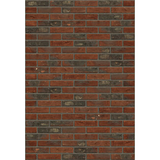 Crimson red baksteenstrip HV/WF 21x5 cm Crimson red baksteenstrip HV/WF 21x5 cm