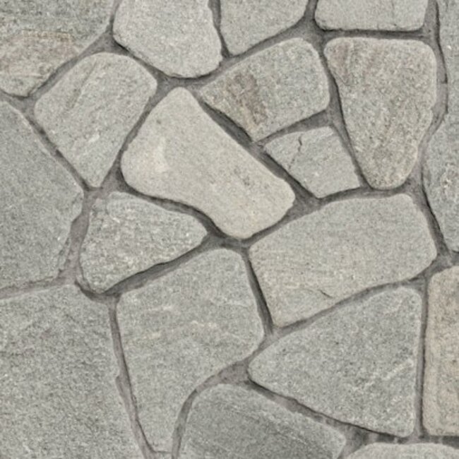 Flagstone Gneis grijs - 2-4 cm - per m²