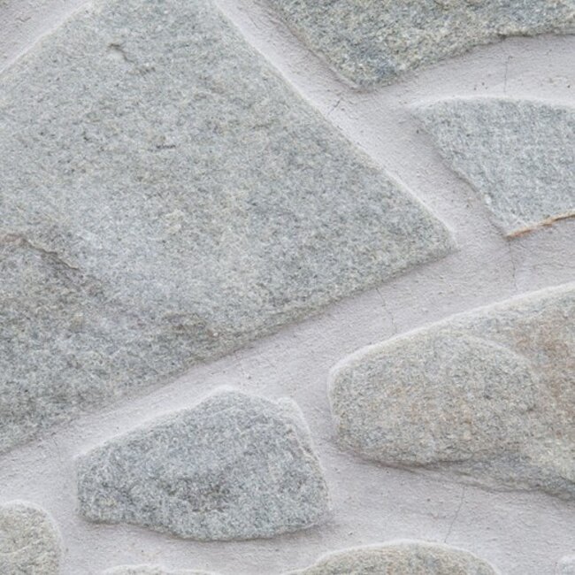 Flagstone Gneis grijs - 2-4 cm - per m²