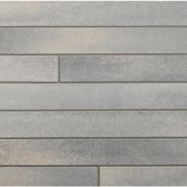 Elastistone Minerale strips grijs LF