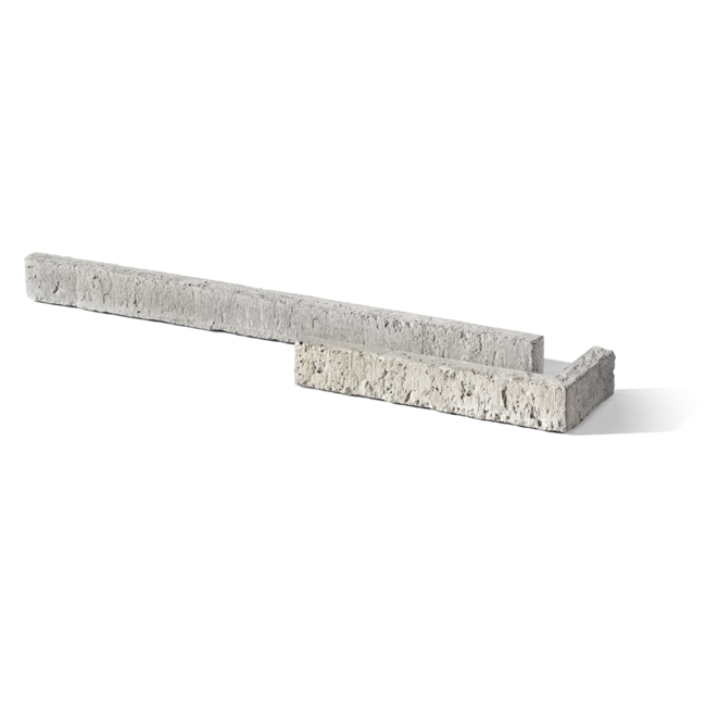 Langformaat steenstrip Concrete grey LF 50x5 cm
