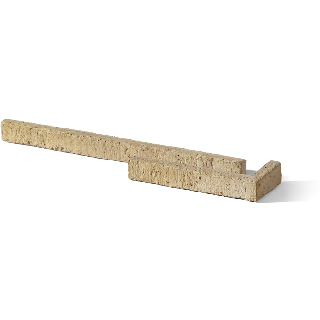 Langformaat steenstrip Light yellow LF 50x4 cm